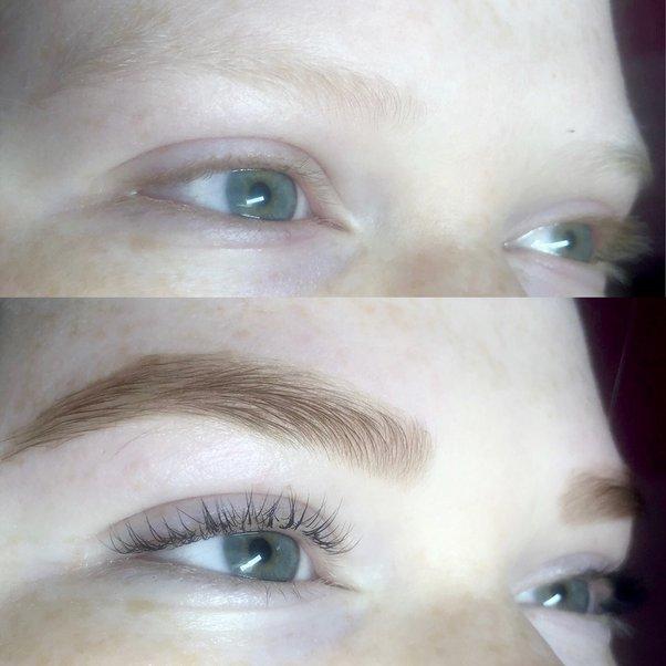 Težave z obrvmi - tanek lok