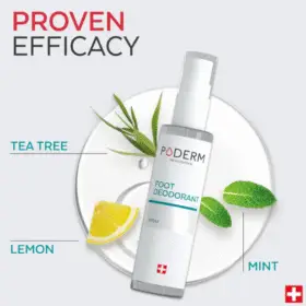 PODERM Foot Deodorant 50ml sestavine