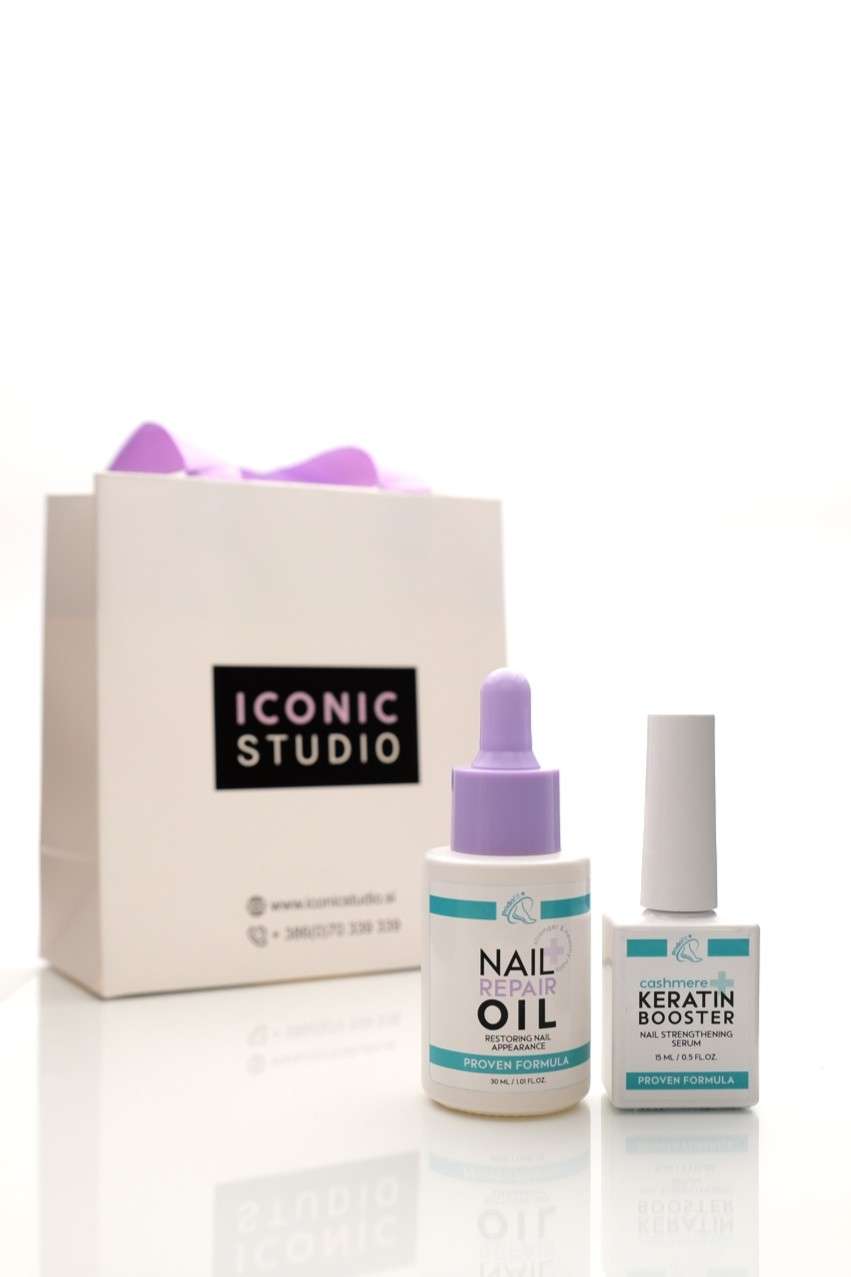 Cashmere Keratin Booster in Nail Repair Oil